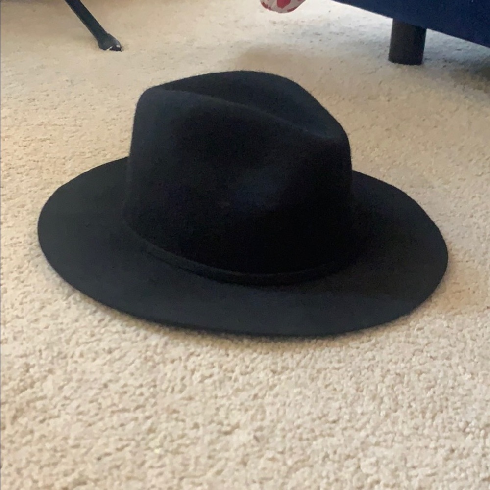 Black J Crew Wool Hat